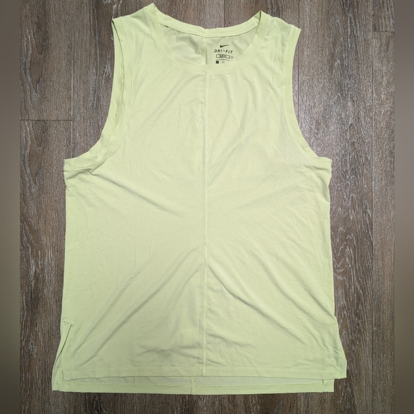 Nike Other - Men's Nike Dri-Fit Workout Tank, Slim Fit, Neon Yellow, size Large